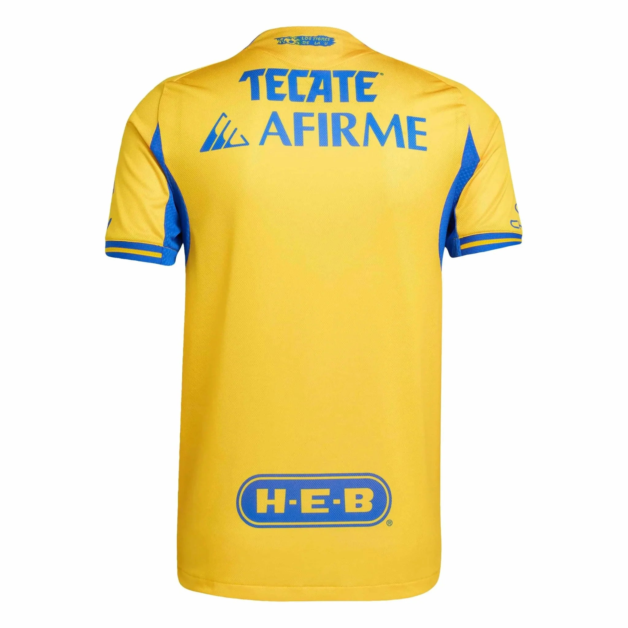 adidas 2025-26 Tigres Men's Authentic Home Soccer Jersey