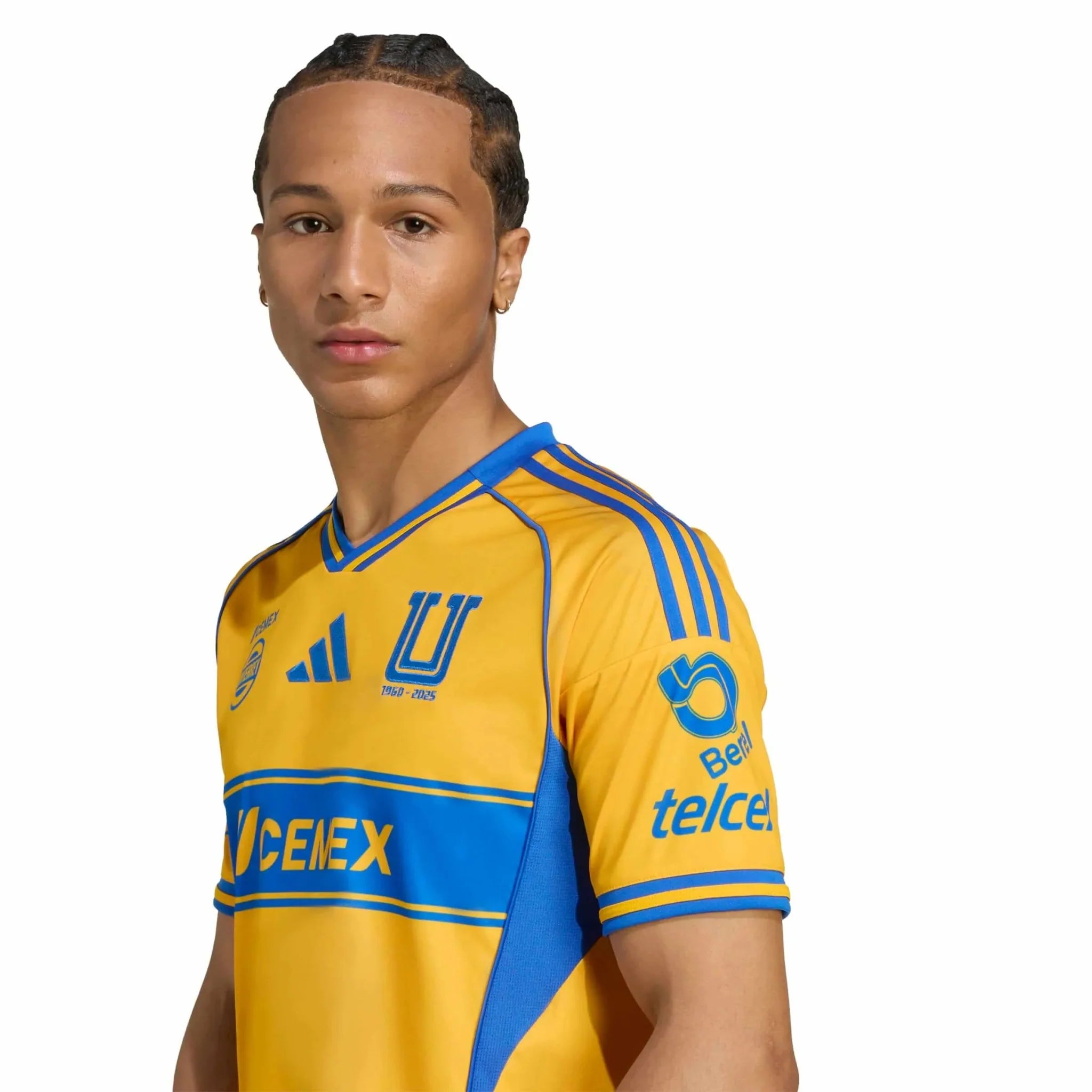 adidas 2025-26 Tigres Men's Stadium Home Soccer Jersey