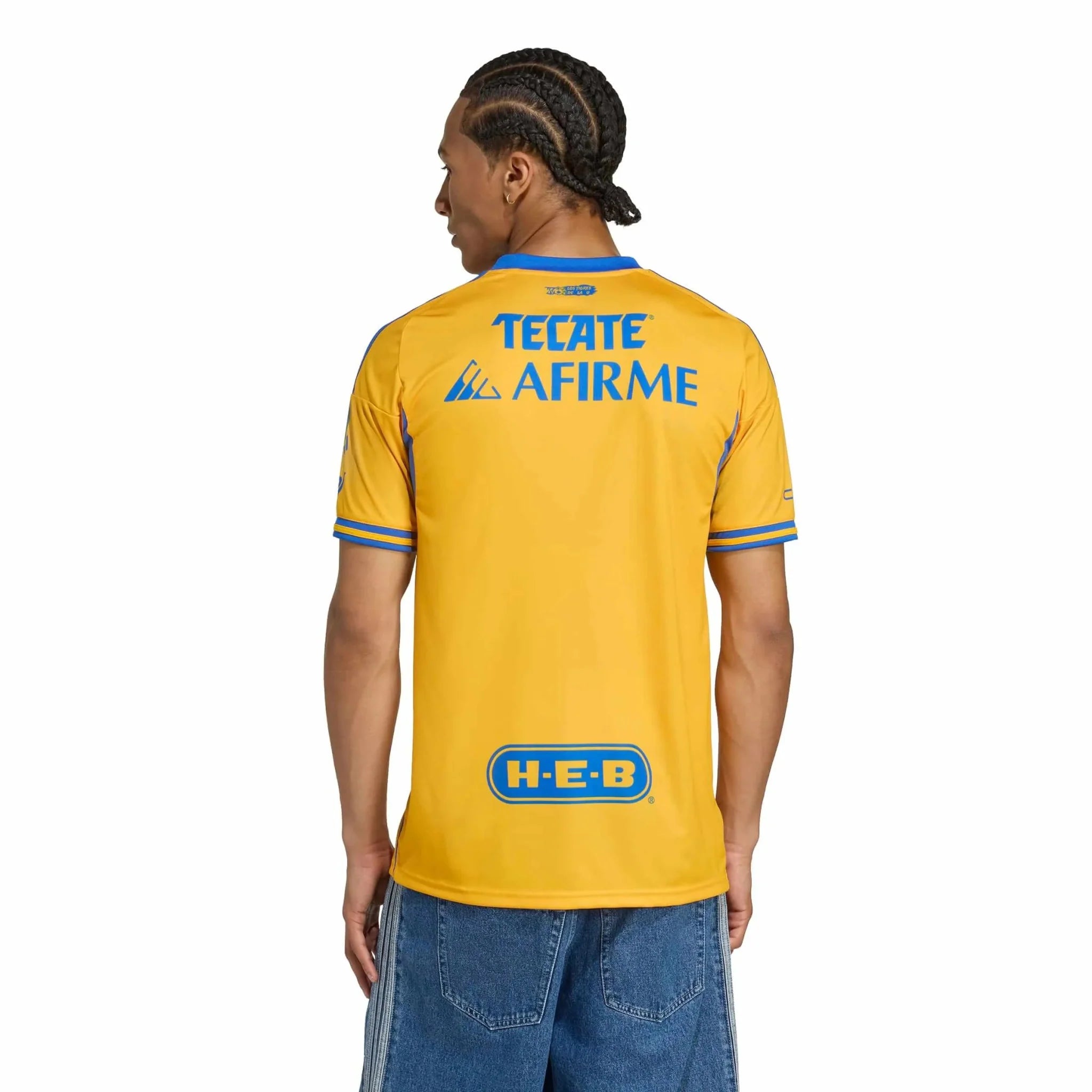 adidas 2025-26 Tigres Men's Stadium Home Soccer Jersey
