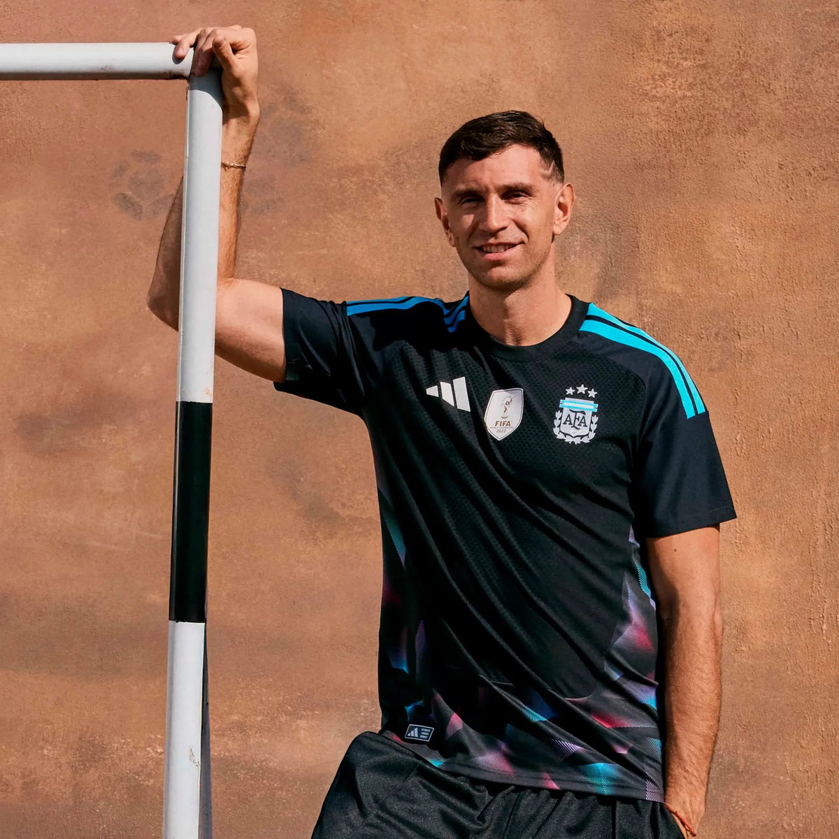 adidas 2026 Argentina Men's Stadium Home Goalkeeper Soccer Jersey