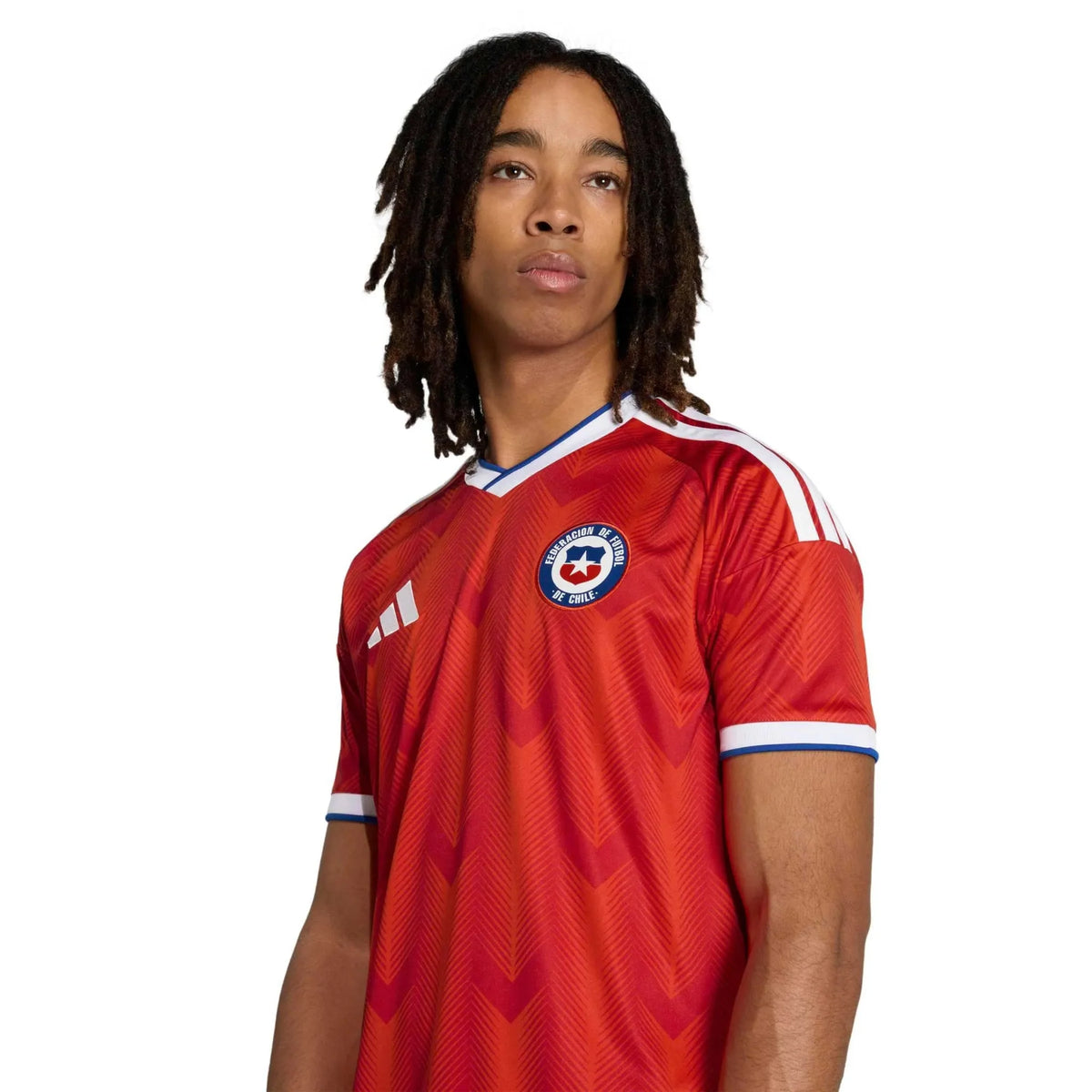 adidas 2026 Chile Men's Stadium Home Soccer Jersey