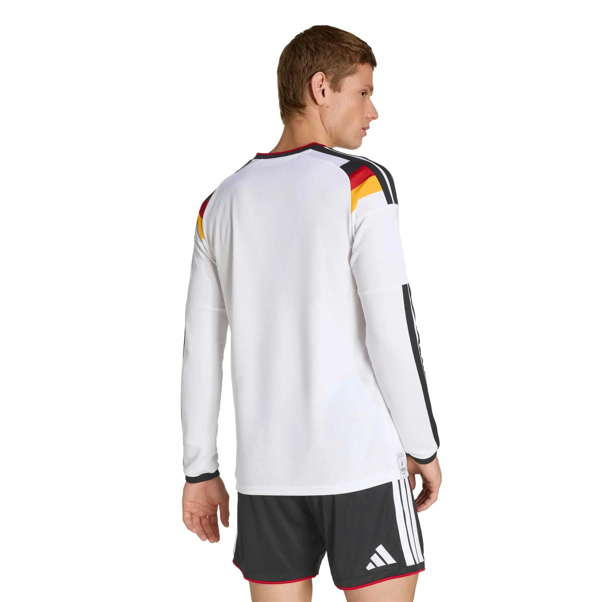 adidas 2026 Germany Men's Stadium Home Long-Sleeve Soccer Jersey