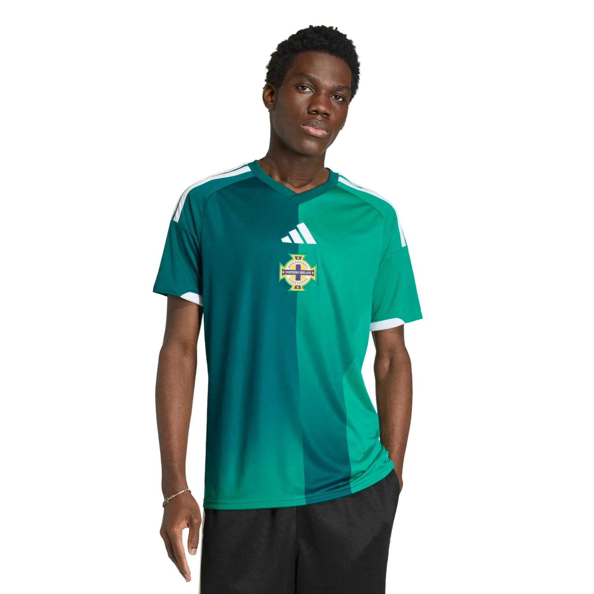 adidas 2026 Northern Ireland Men's Stadium Home Soccer Jersey