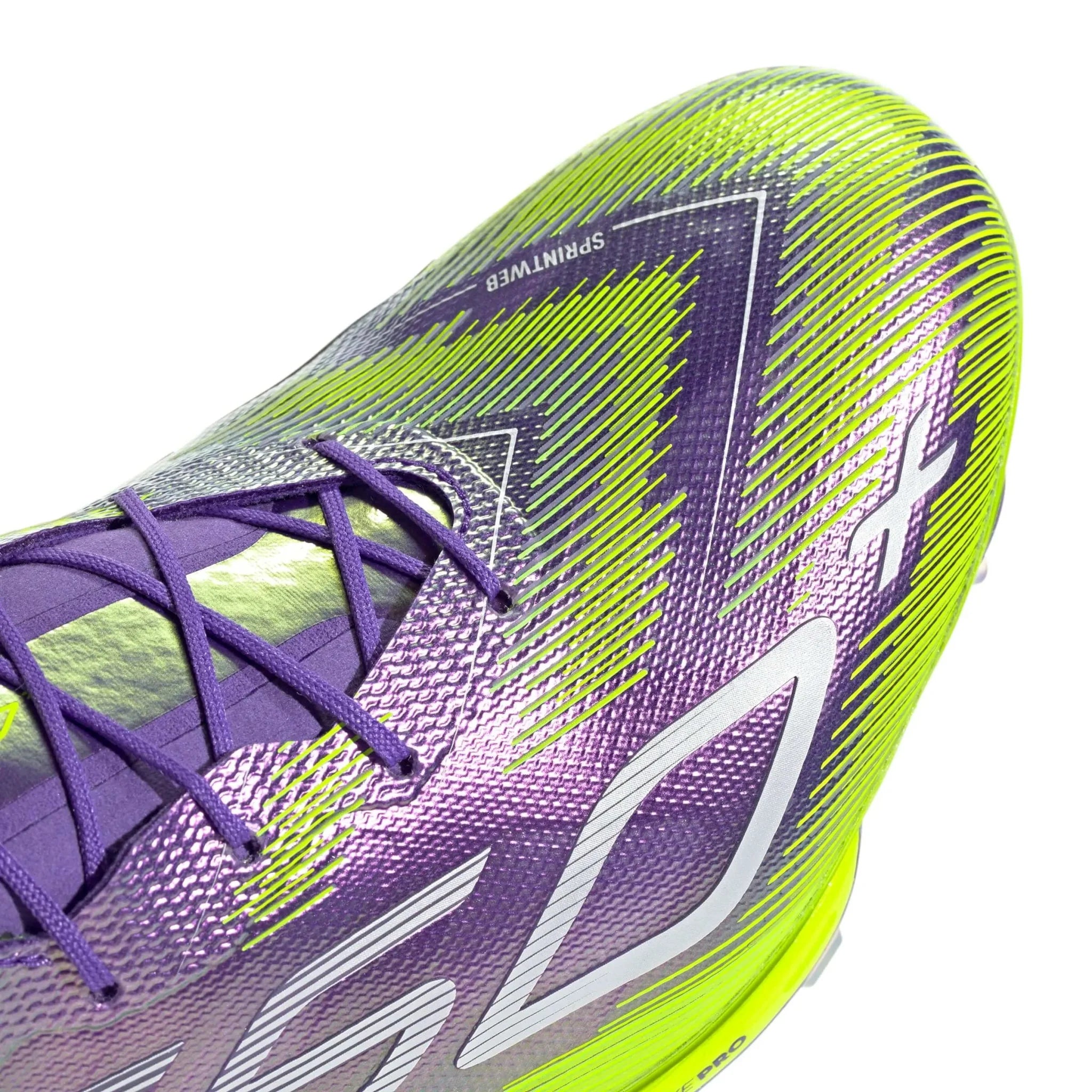 adidas F50+ Firm Ground Soccer Cleats - Radiant Blaze Pack (FA25)