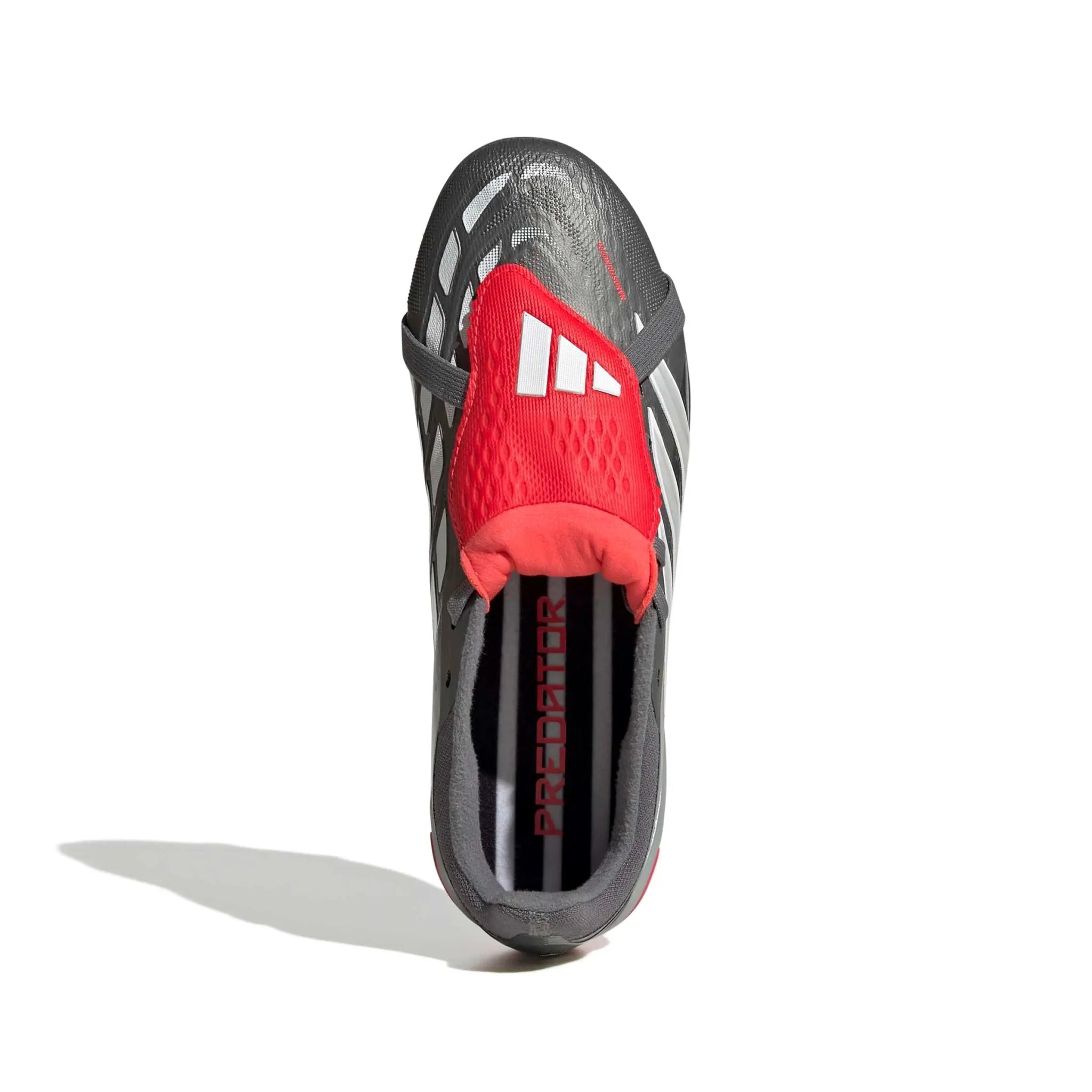adidas Junior Predator Elite Fold-Over Tongue Firm Ground Soccer Cleats - Finishers Steel Pack (SP26)