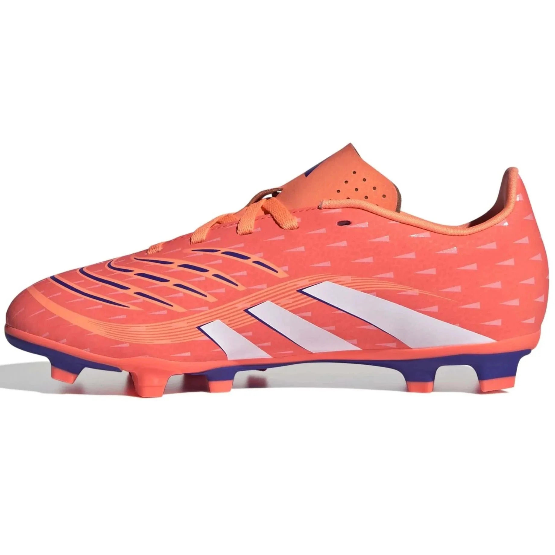 adidas Kids Predator Club Firm/Multi Ground Soccer Cleats - Coral Blaze Pack (FA25)