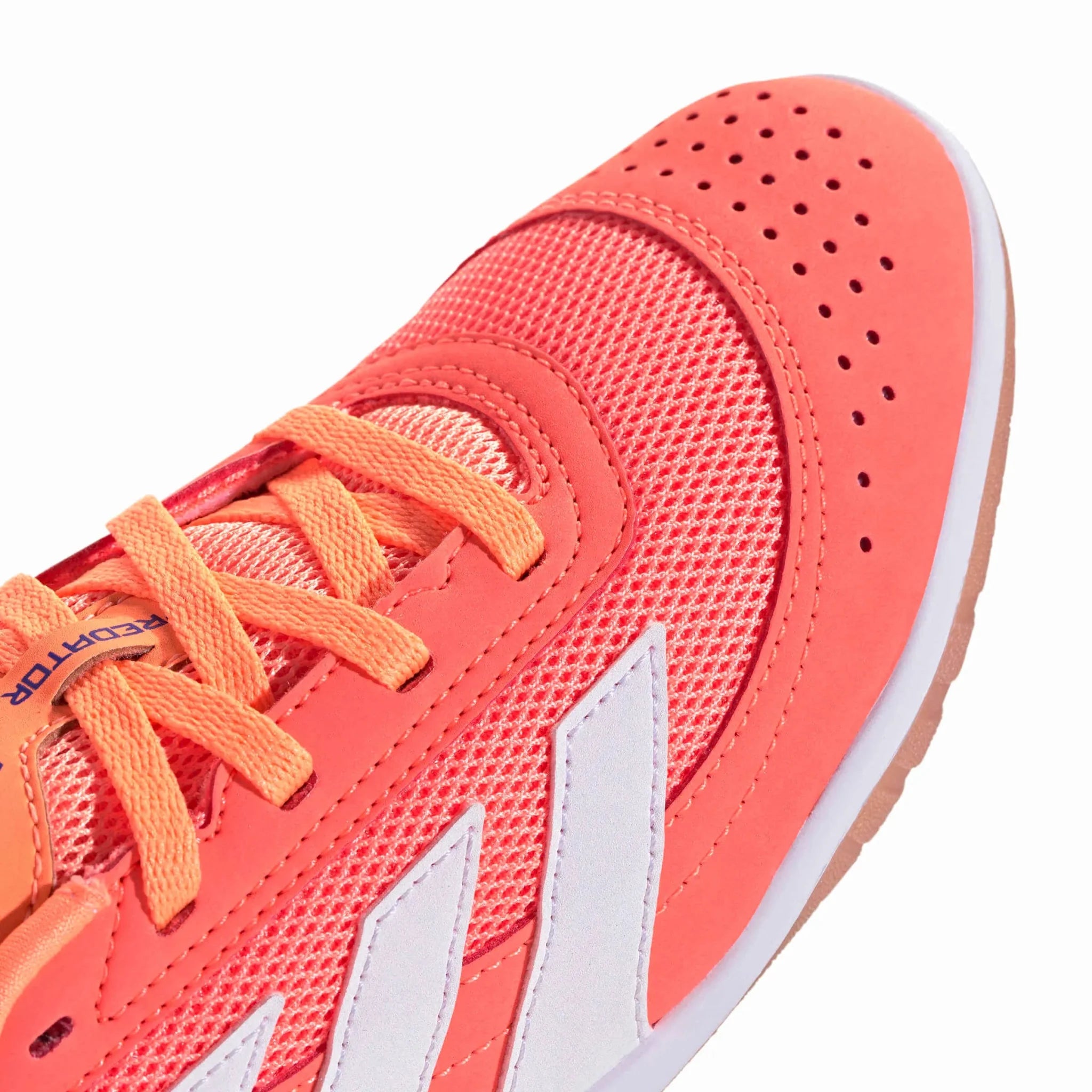adidas Kids Predator Club Sala Indoor Soccer Shoes - Coral Blaze Pack (FA25)