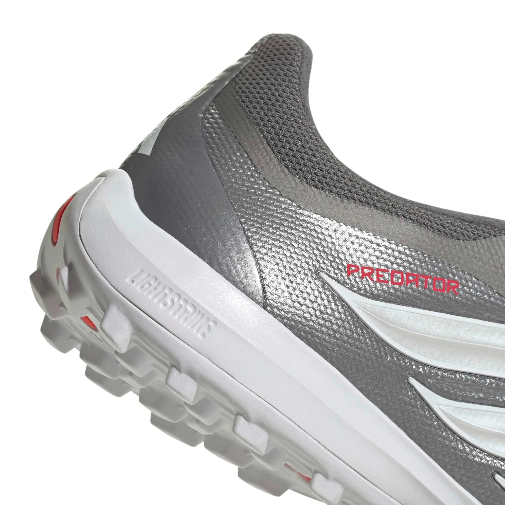 adidas Predator League Fold-Over Tongue Turf Soccer Shoes - Finishers Steel Pack (SP26)