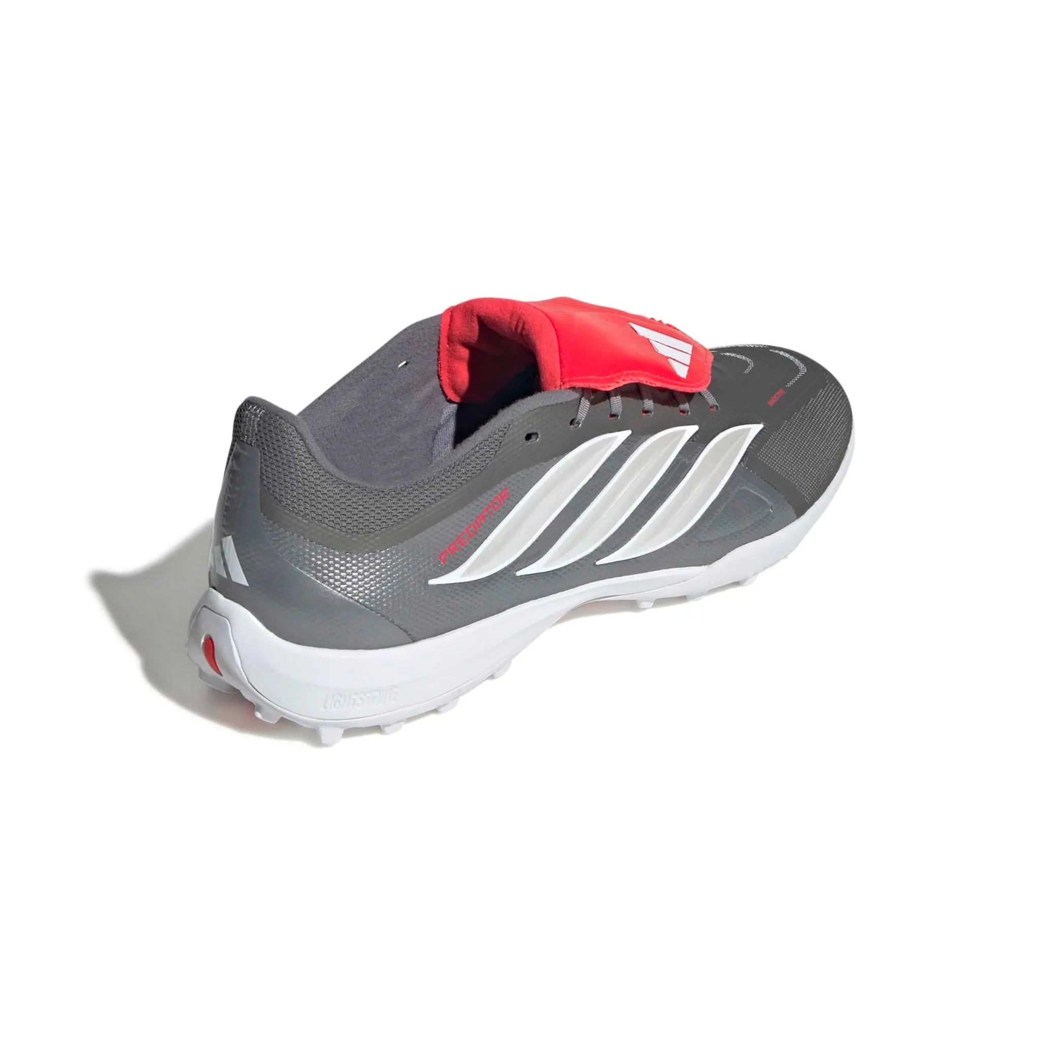 adidas Predator League Fold-Over Tongue Turf Soccer Shoes - Finishers Steel Pack (SP26)