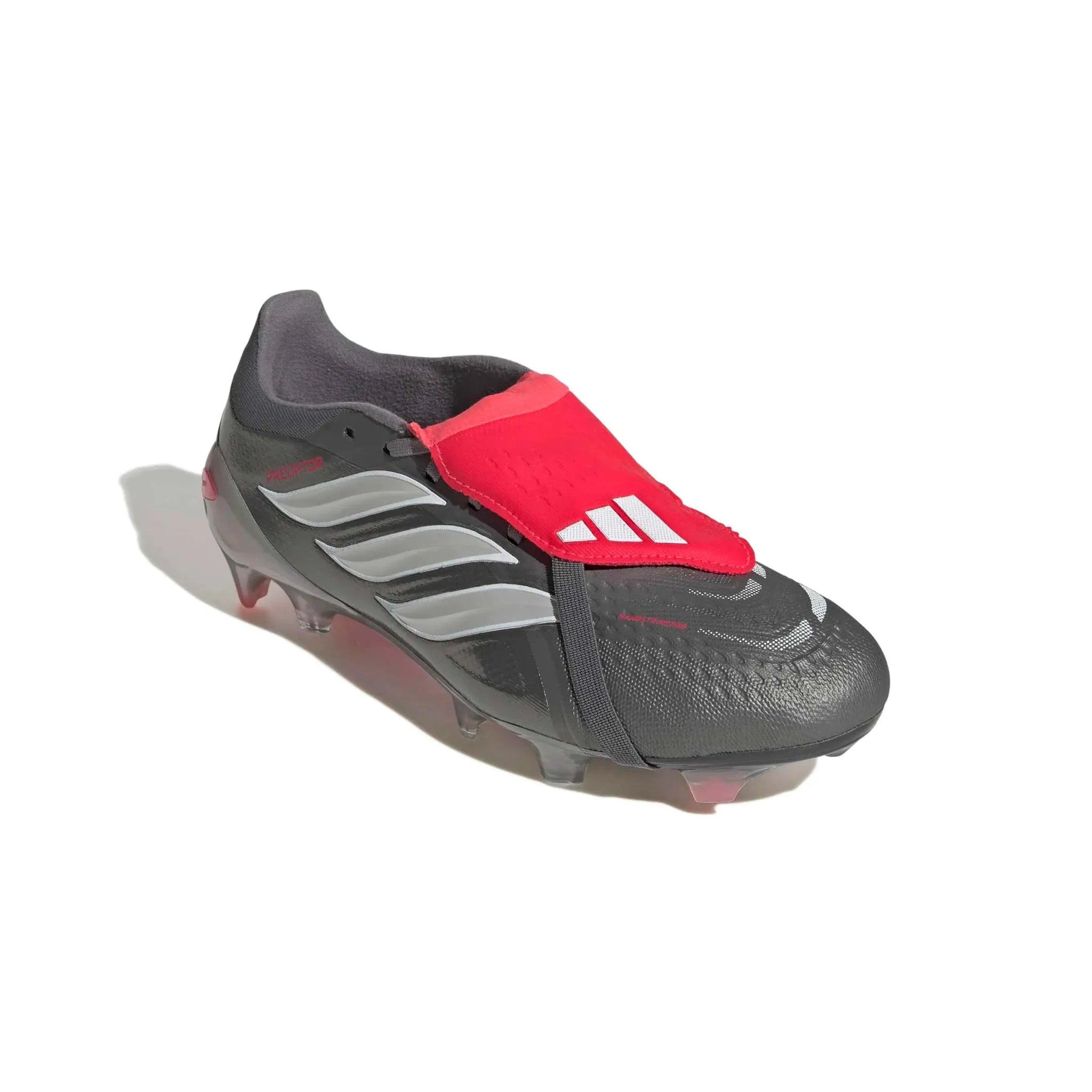 adidas Predator Pro Fold-Over Tongue Firm Ground Soccer Cleats - Finishers Steel Pack (SP26)