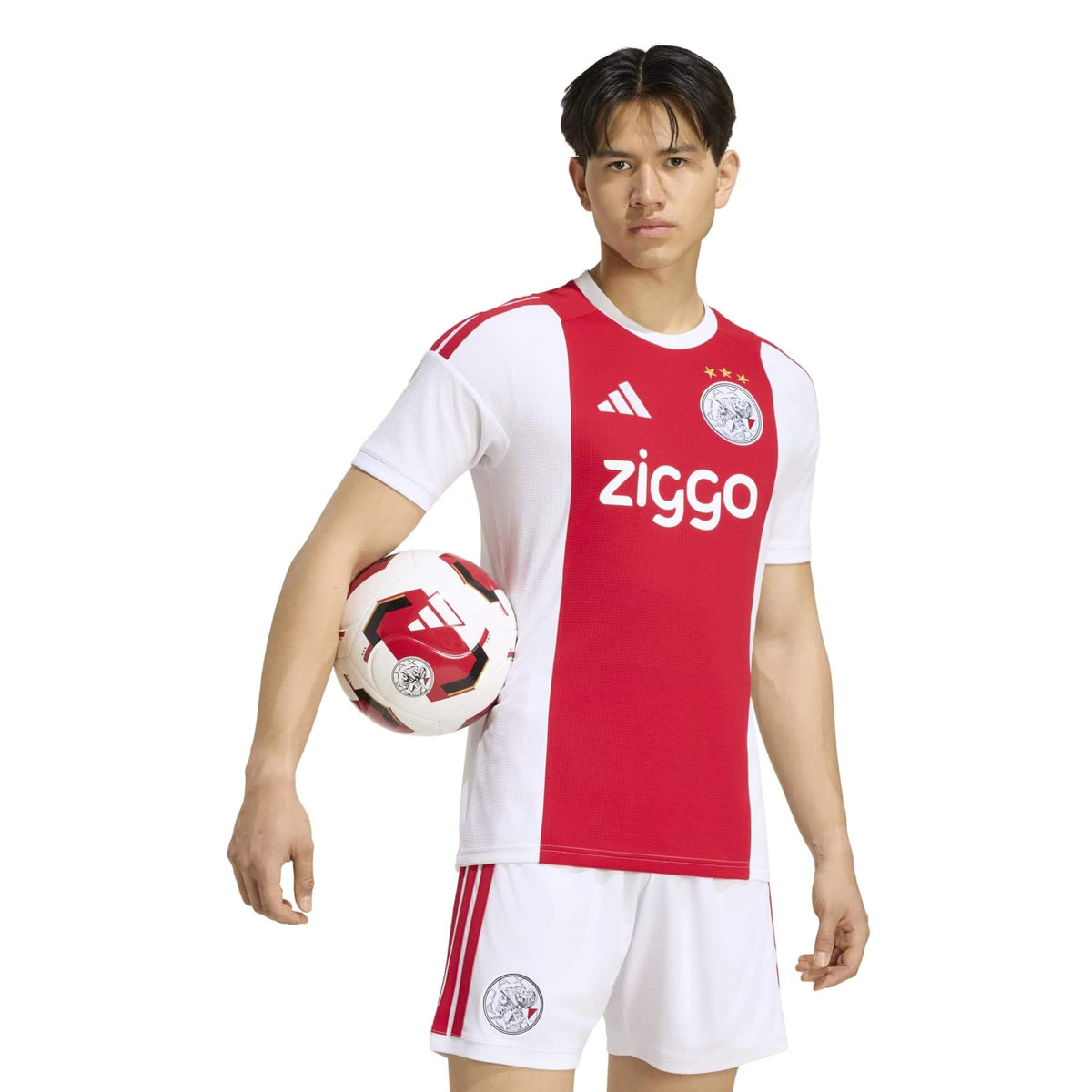 adidas 2026-27 Ajax Men's Stadium Home Soccer Jersey