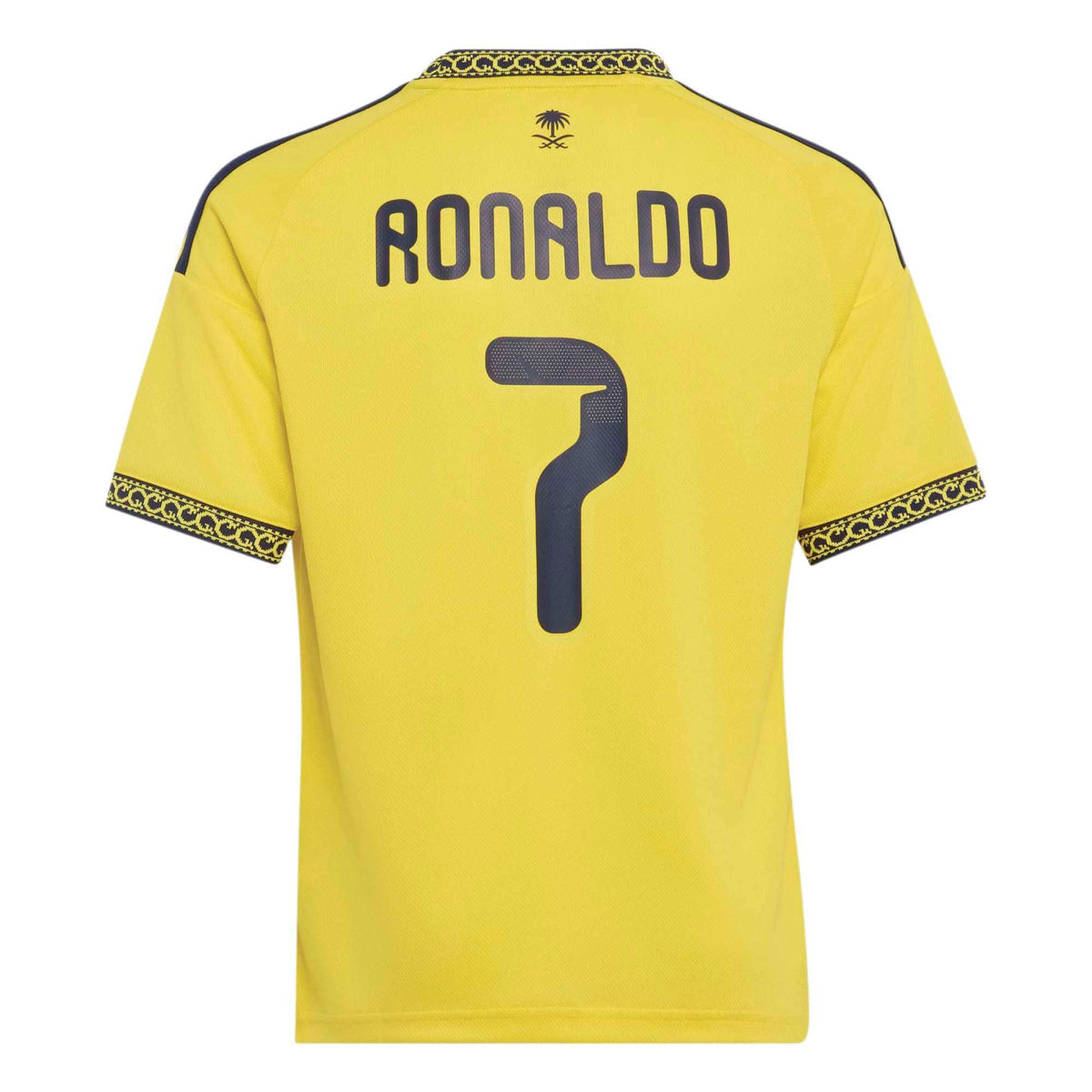 adidas 2026-27 Al Nassr Youth Stadium Home Ronaldo #7 Soccer Jersey