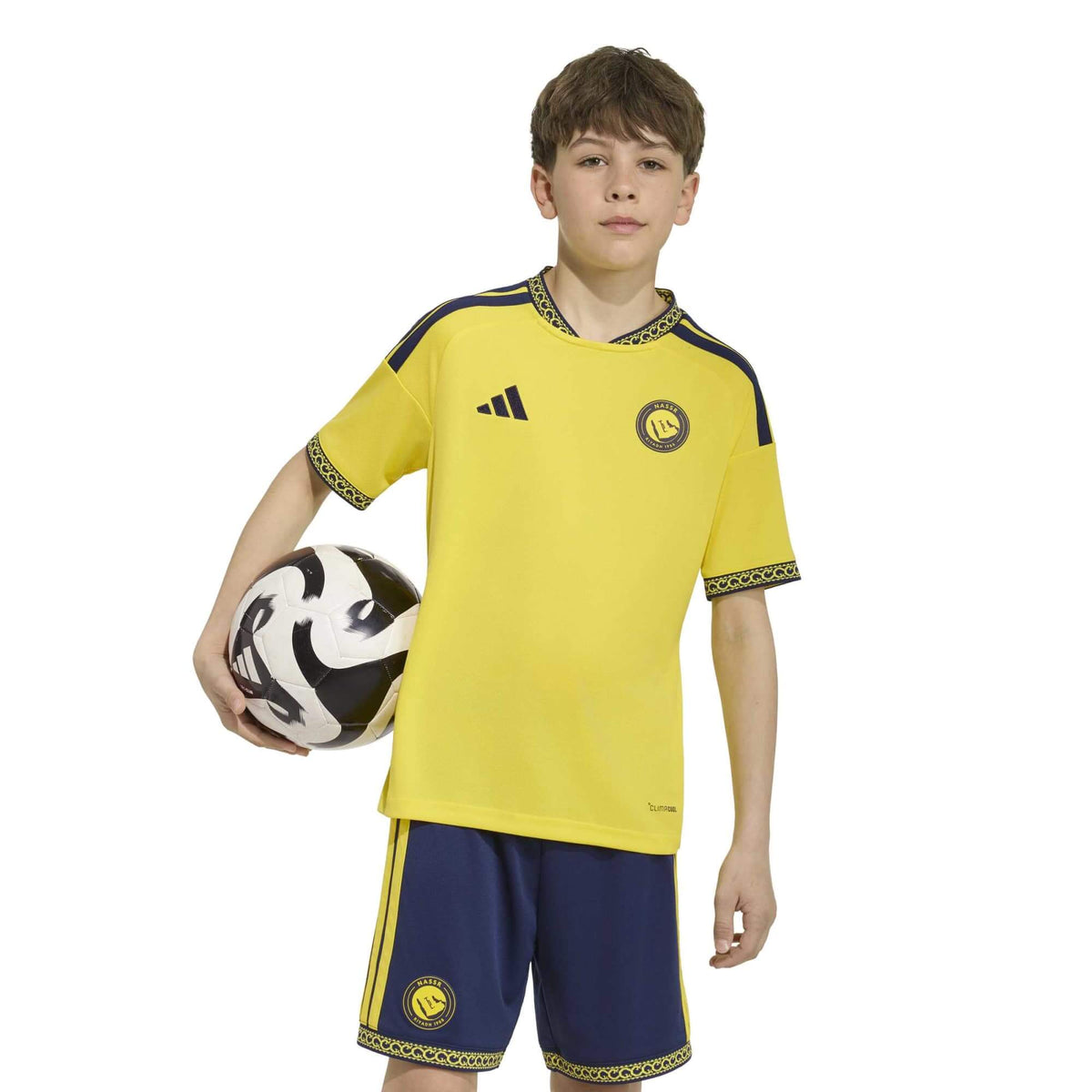 adidas 2026-27 Al Nassr Youth Stadium Home Ronaldo #7 Soccer Jersey