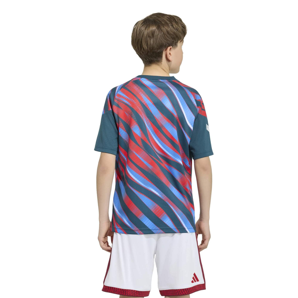 adidas 2026-27 Arsenal Youth Pre-Match Soccer Jersey