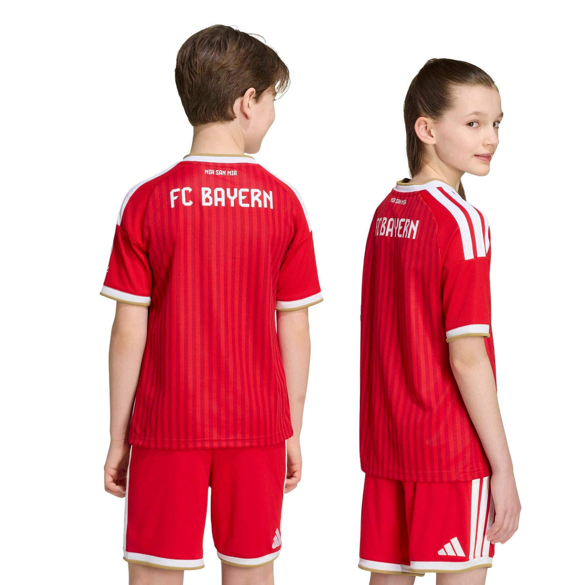 adidas 2026-27 Bayern Munich Youth Stadium Home Soccer Jersey