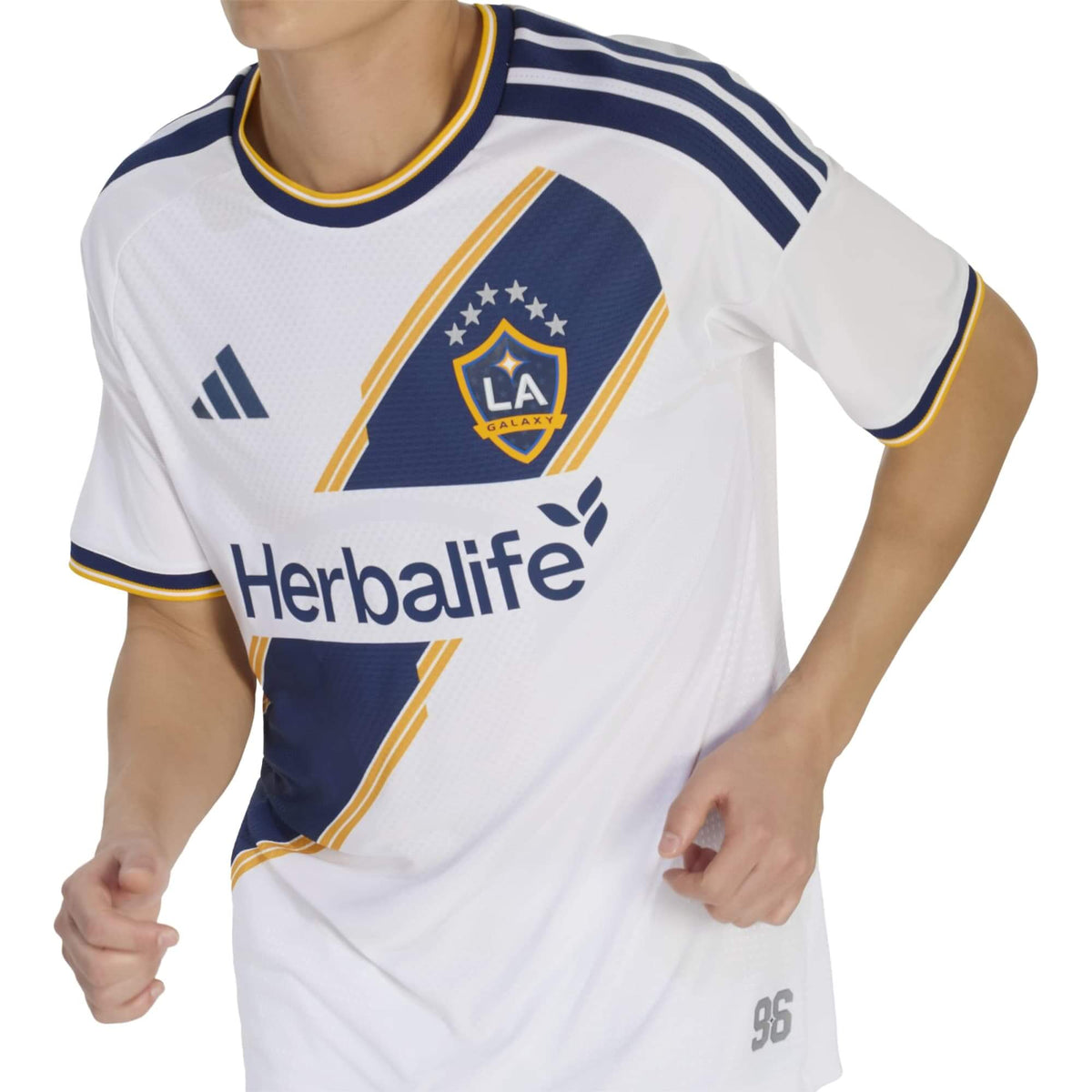 adidas 2026-27 LA Galaxy Men's Authentic Home Soccer Jersey