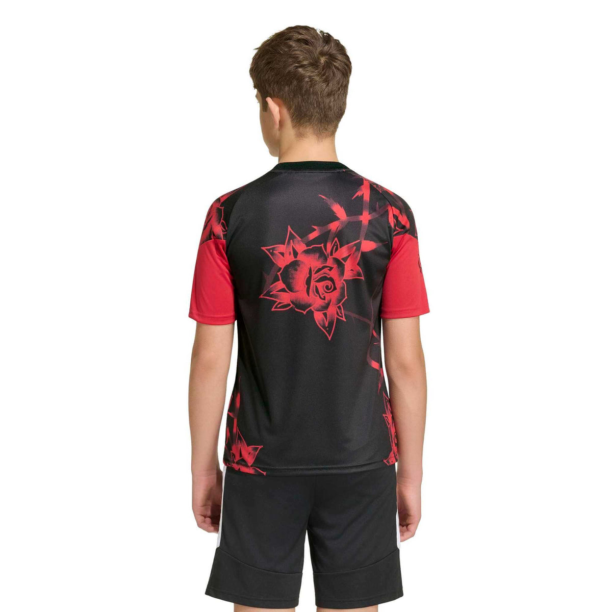 adidas 2026-27 Manchester United Youth Pre-Match Soccer Jersey