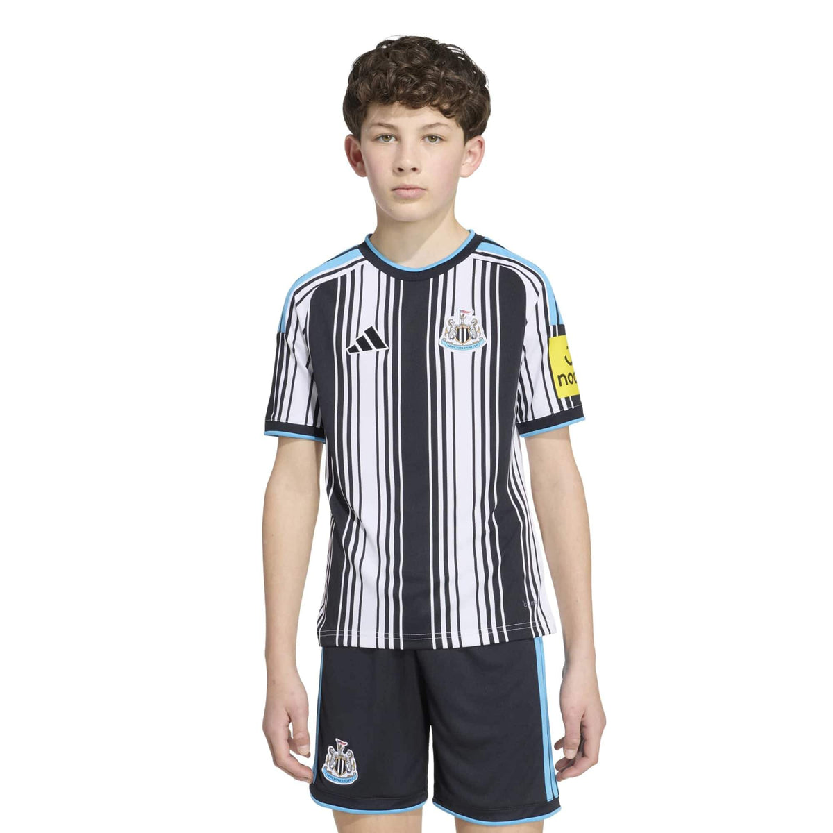 adidas 2026-27 Newcastle Youth Stadium Home Soccer Jersey