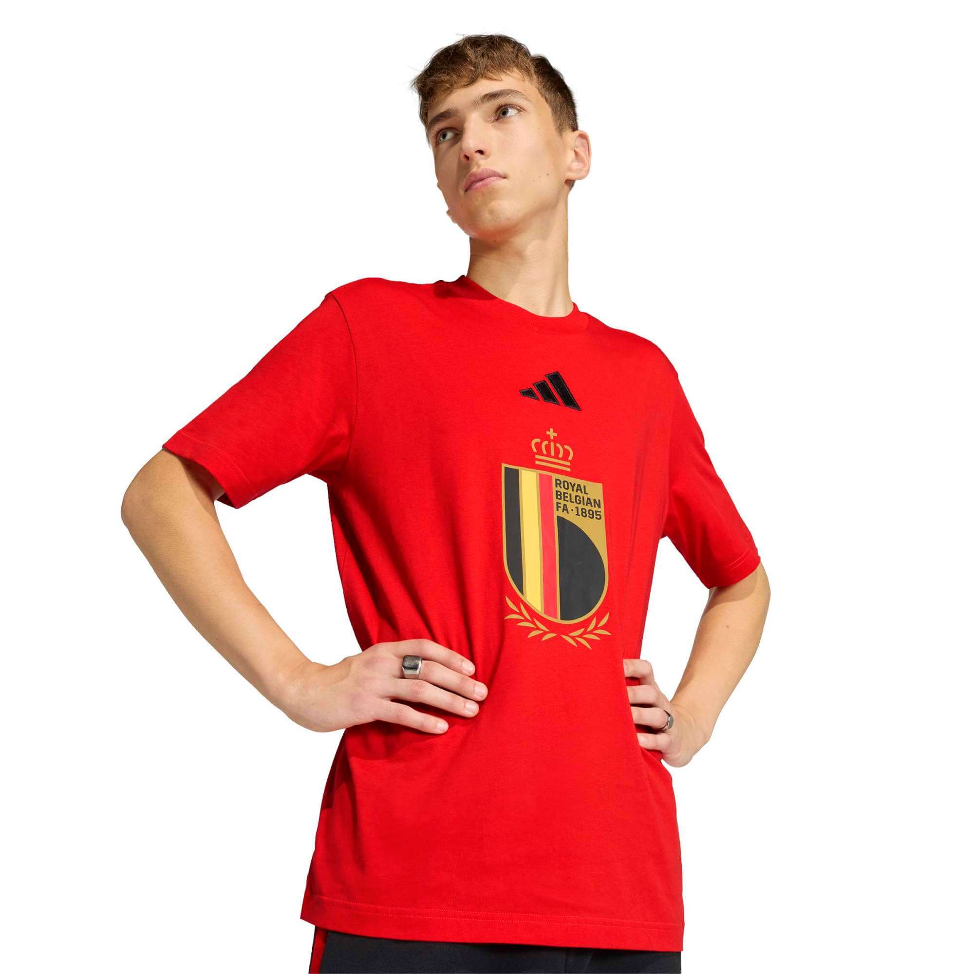 adidas 2026 Belgium Men's DNA Graphic Tee