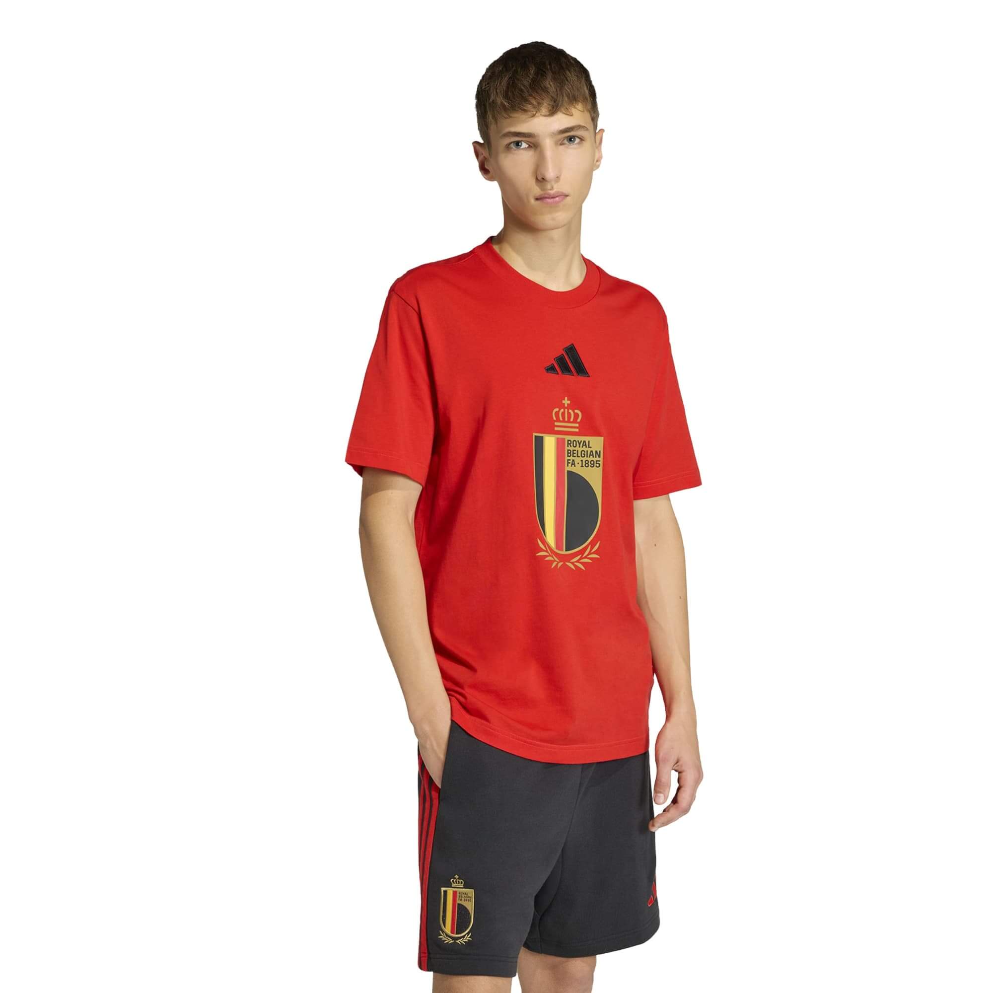 adidas 2026 Belgium Men's DNA Graphic Tee