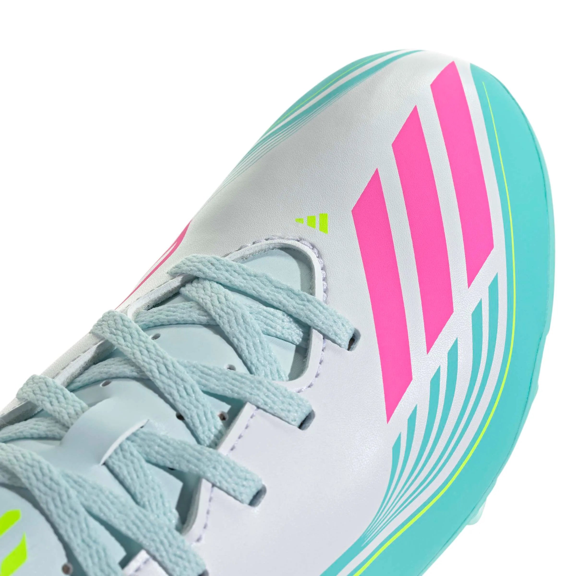 adidas Kids F50 Messi Club Firm/Multi Ground Soccer Cleats - Messi Aurora Radiante Pack (SP26)