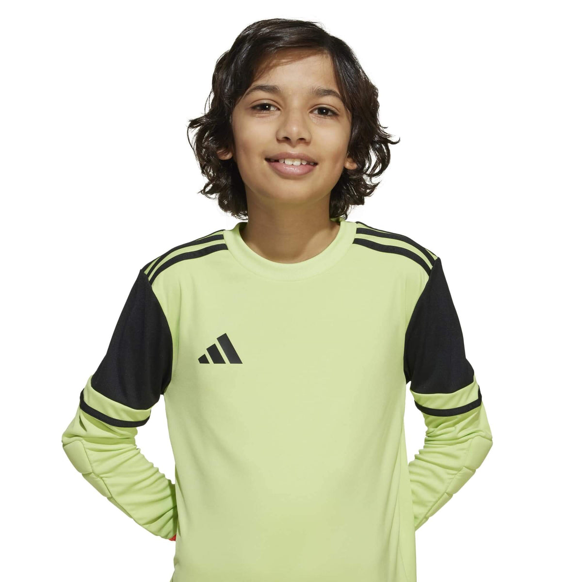 adidas Squadra 25 Youth Goalkeeper Long-Sleeve Soccer Jersey