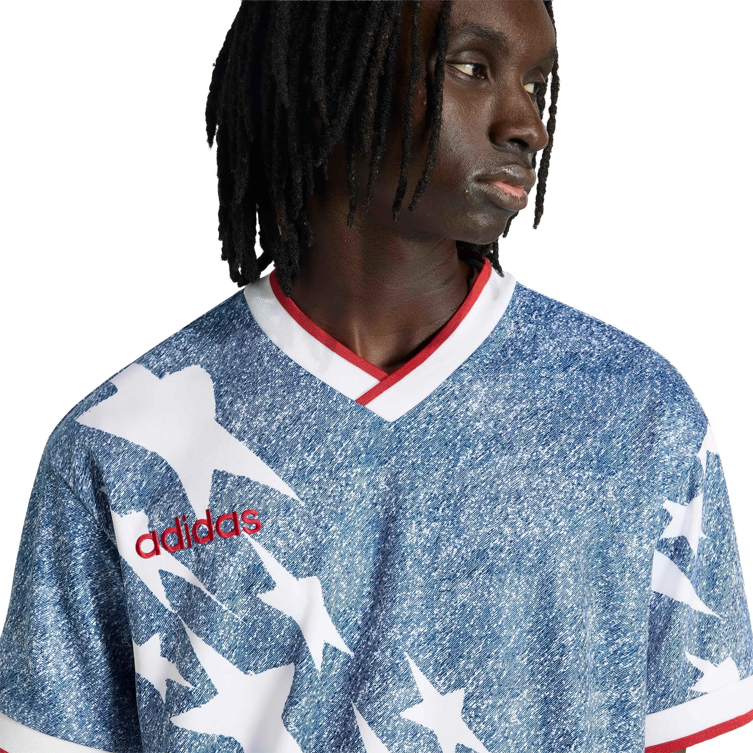 adidas USA Men's Denim Graphic Jersey