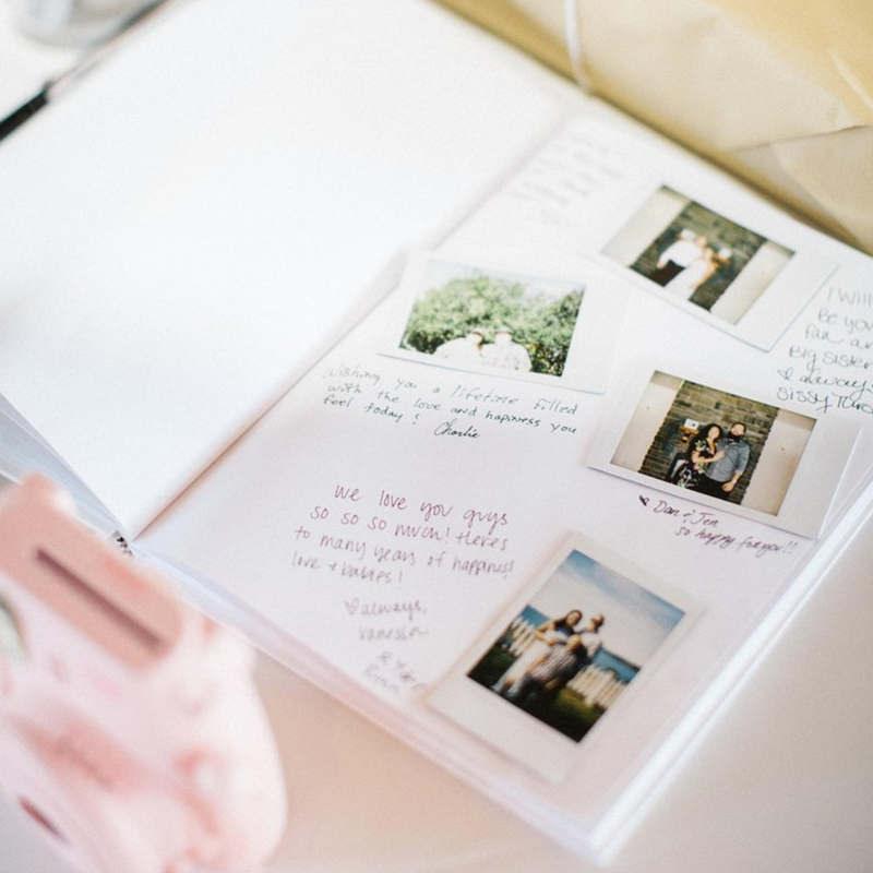 Alternatives Flower Wedding Guest Book Personalized White Guestbook Wedding Guestbook Album Custom Wood Look Printable Guestbook Family Scrapbook Albums Family Anniversary Gift For Couple