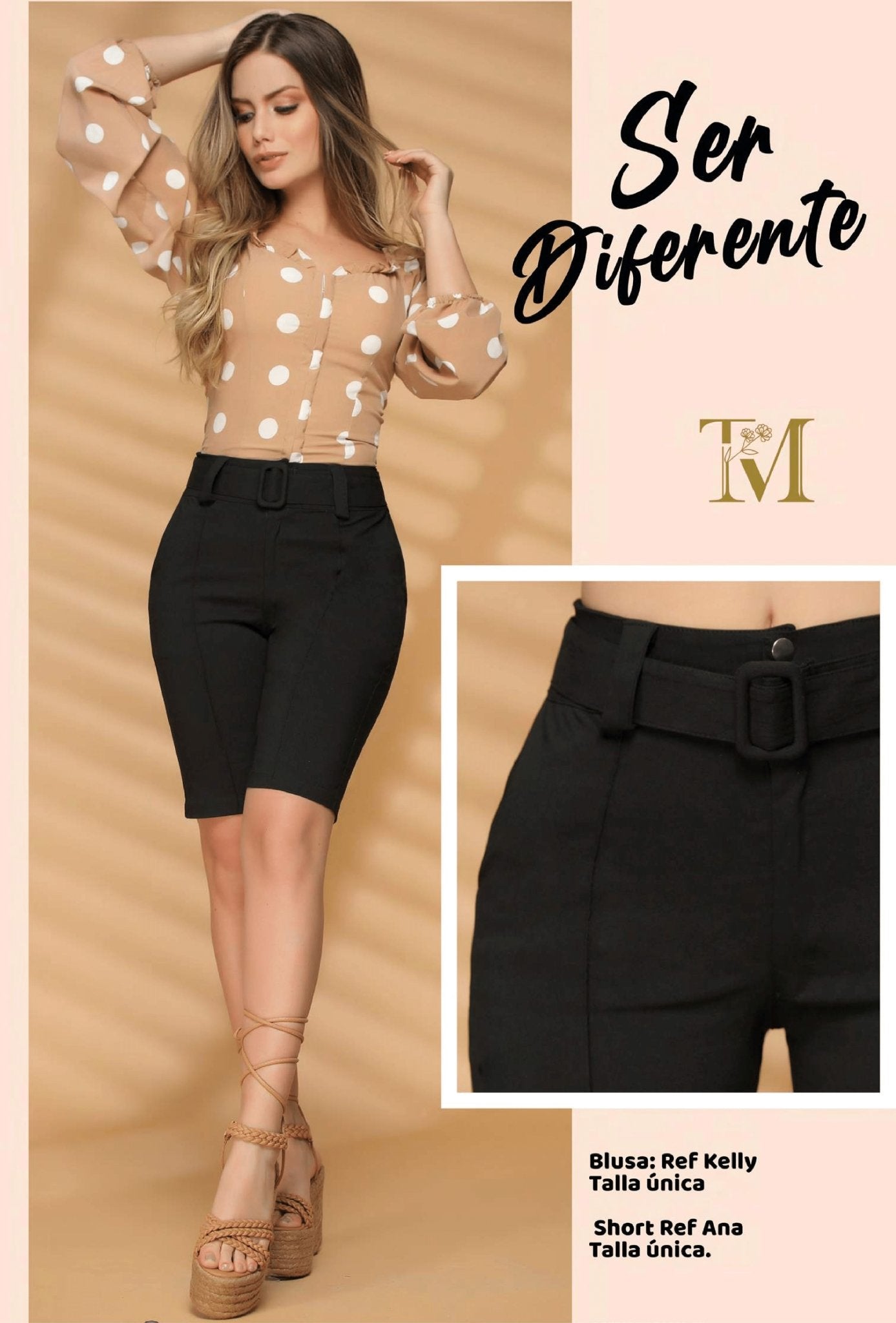 Kelly Capri 100% Auténtico Colombiano Push Up