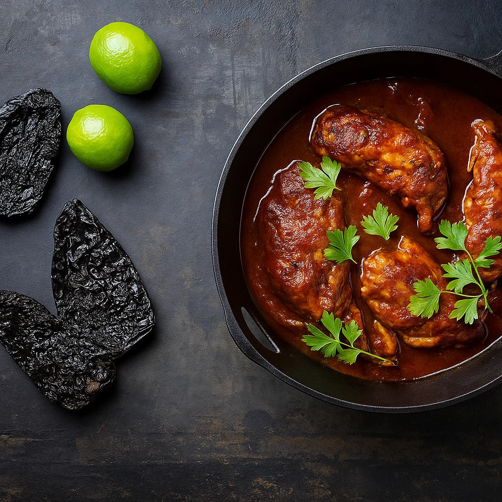 Chiles Anchos Secos – Pimientos Mexicanos Dulces y Ahumados (Picor Suave)
