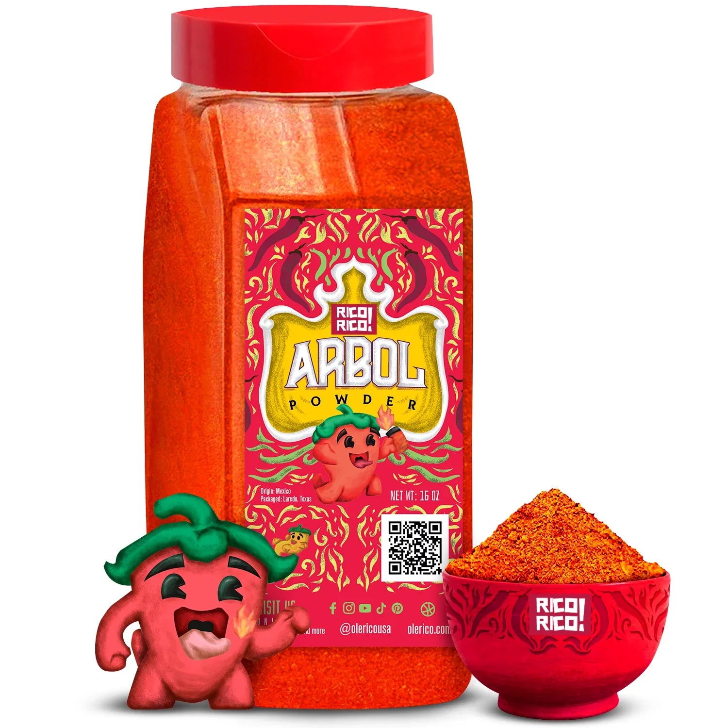 Arbol Chile en Polvo Salero