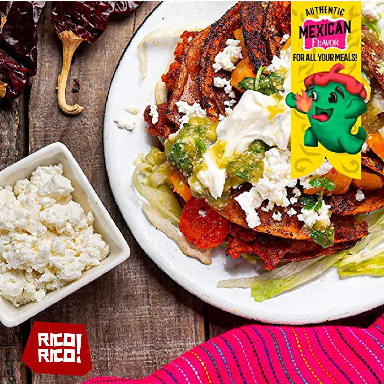Chile en Polvo Paquete de 3 - Ancho, Guajillo y Árbol