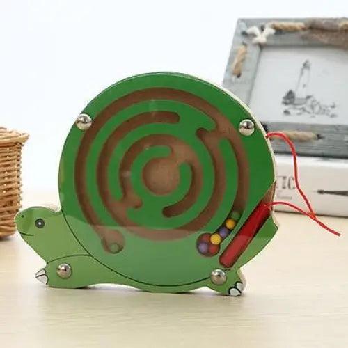 Baby Wooden Toy for Children Magnetic Maze Balance Board Wood game , Maze Puzzle baby Toys 0-12Months