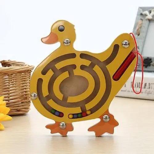 Baby Wooden Toy for Children Magnetic Maze Balance Board Wood game , Maze Puzzle baby Toys 0-12Months