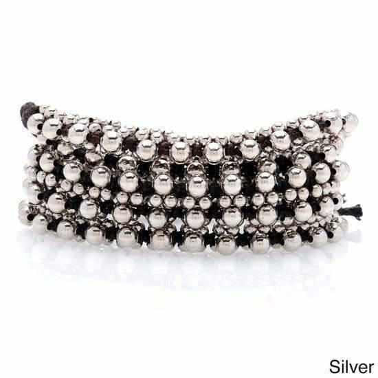 Brass Bead Five Wrap Bracelet - Thailand