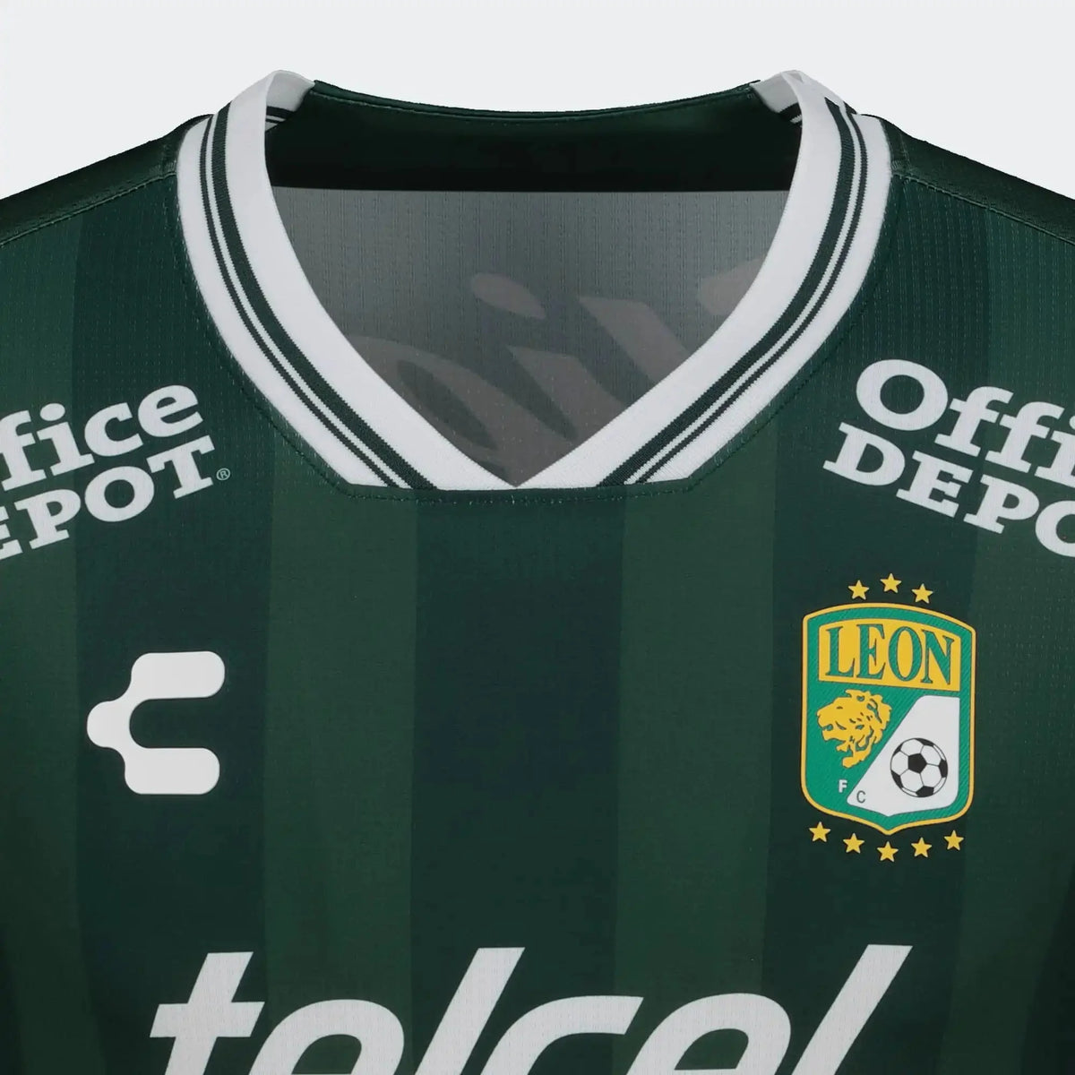 Charly 2025-26 Leon Men's Stadium Home Long-Sleeve Soccer Jersey