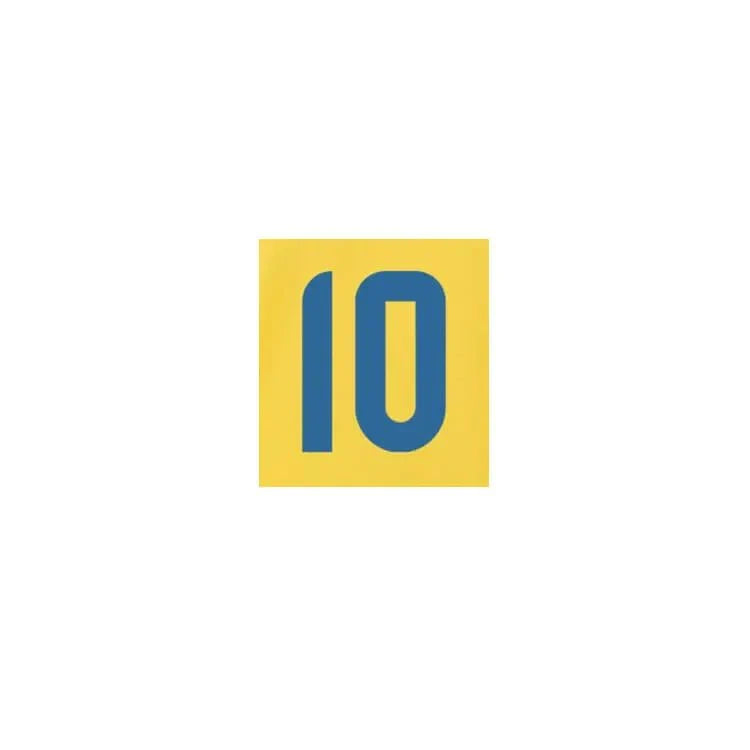 Colombia 2024/25 Home James #10 Jersey Name Set