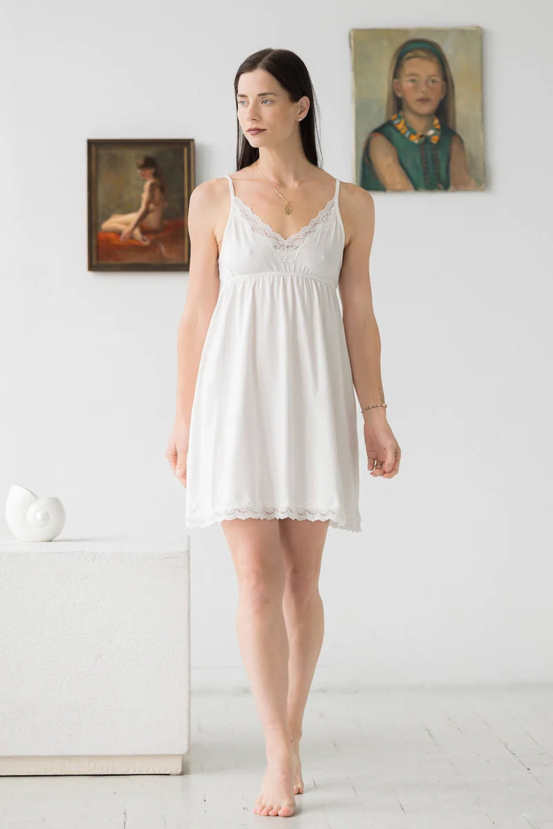 Camisón elaborado con nubes