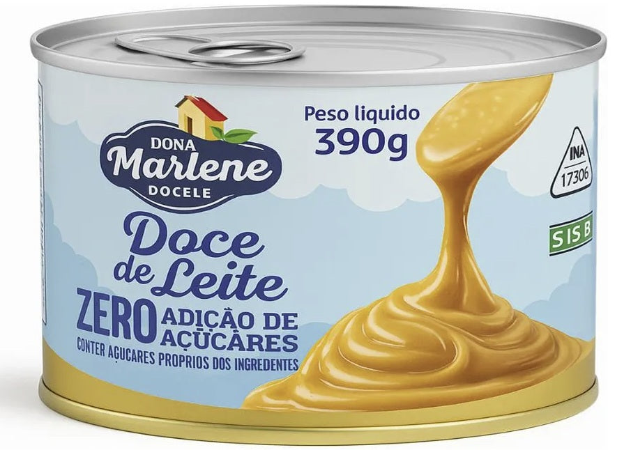 Doce De Leite Zero Açúcar Dona Marlene - 400g