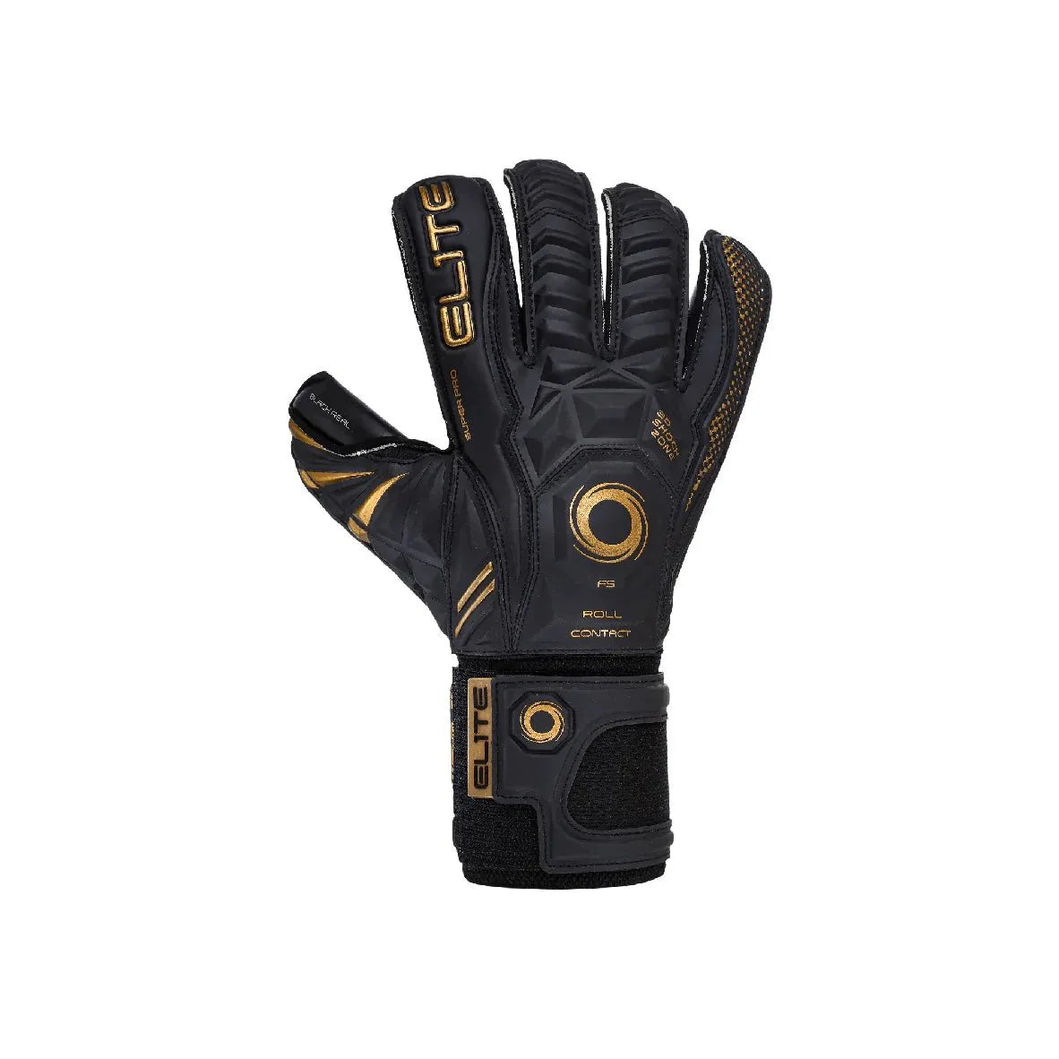 Elite Sport Black Real Goalkeeper Gloves