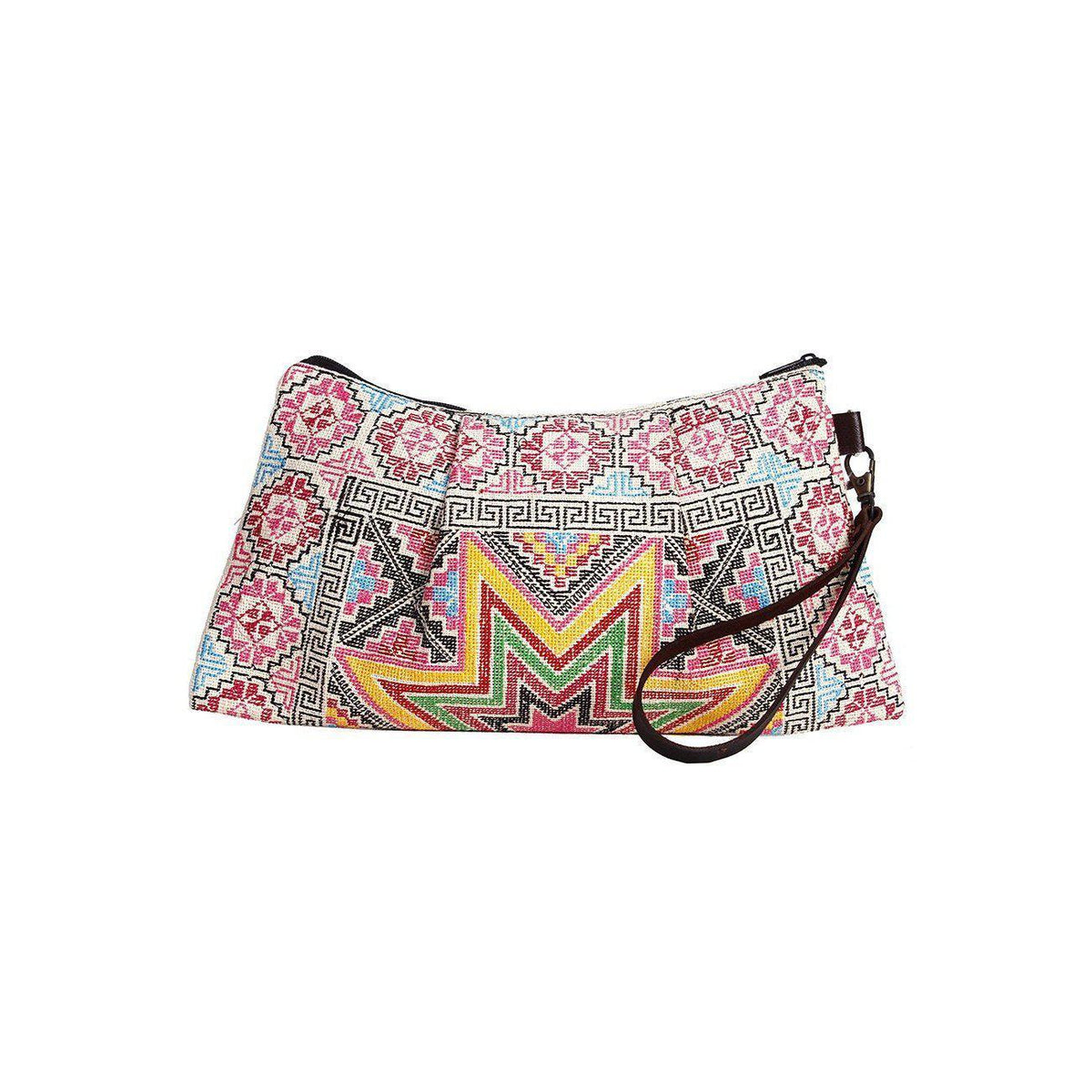 Embroidered Northern Star Wristlet - Thailand