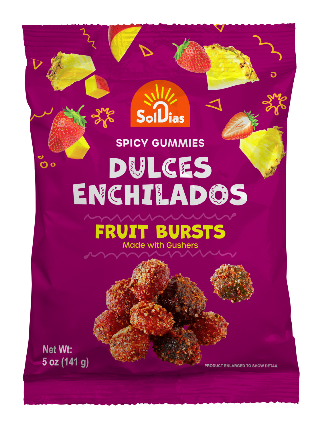 Dulces Enchilados - Spicy Gushers 5 oz