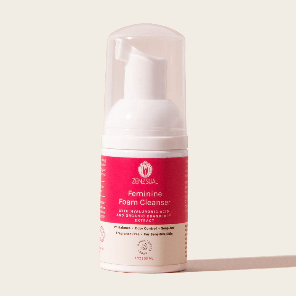 Espuma limpiadora femenina