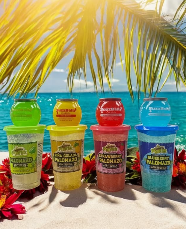 Palomazo Strawberry Cup – The Ultimate Drink Mixer for Tequila, Vodka, Buzz Balls & Whatever you want