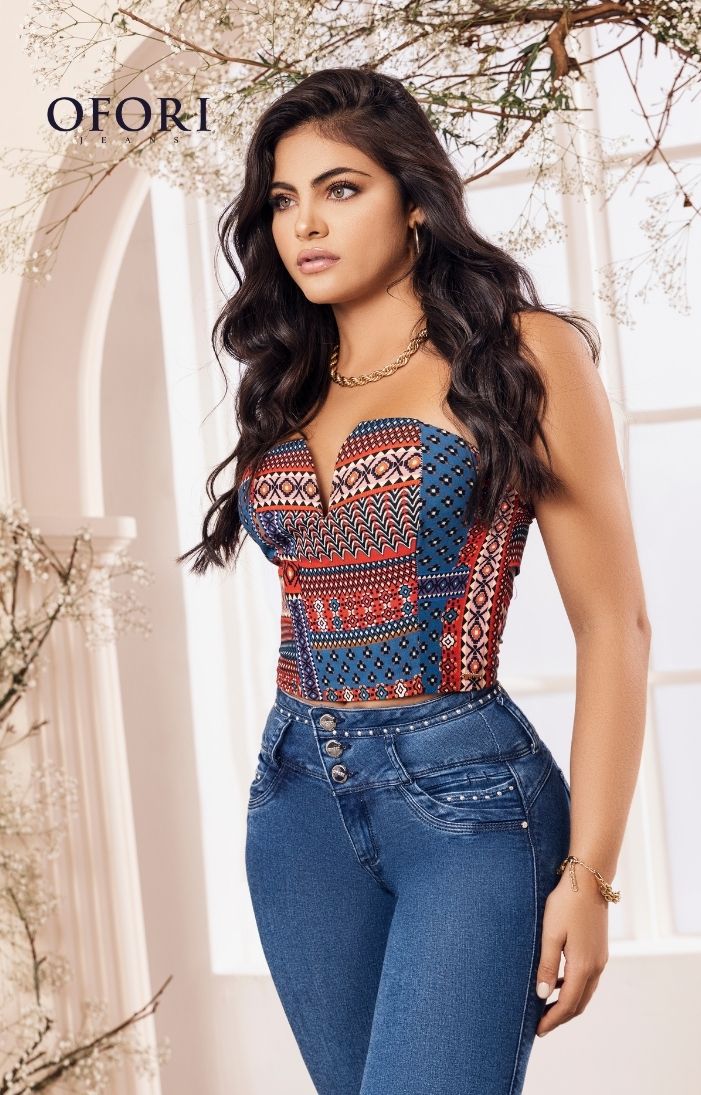 Fujjy 100% Authentic Colombian Push Up Capri