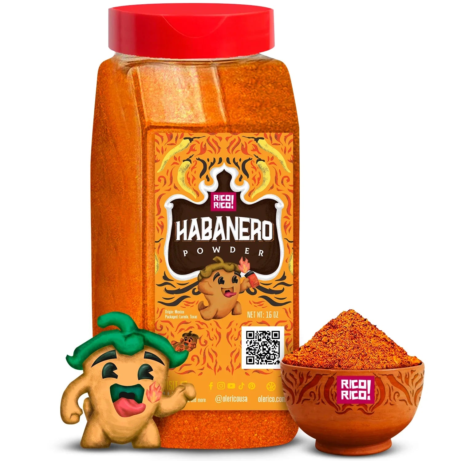 Pimentero de chile habanero
