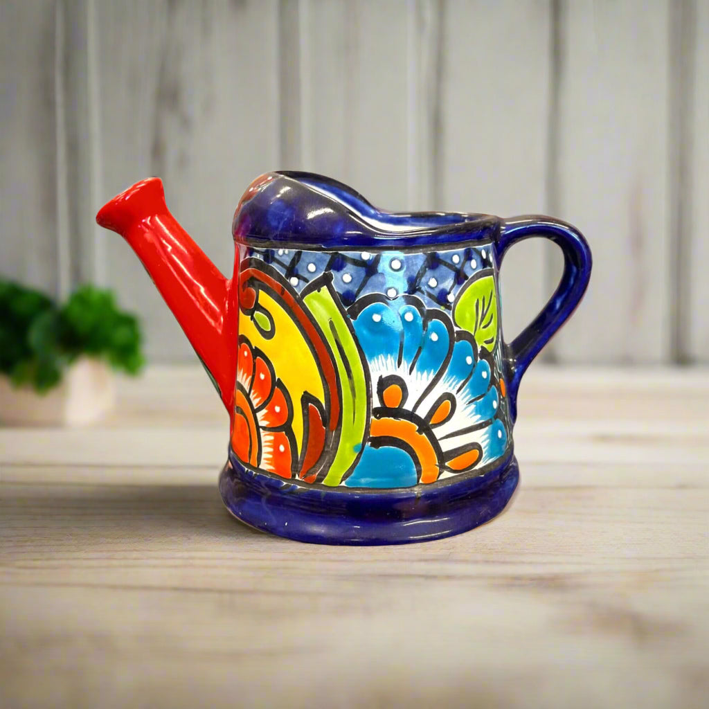 Regadera/Maceta de Talavera | Cerámica Mexicana Pintada a Mano