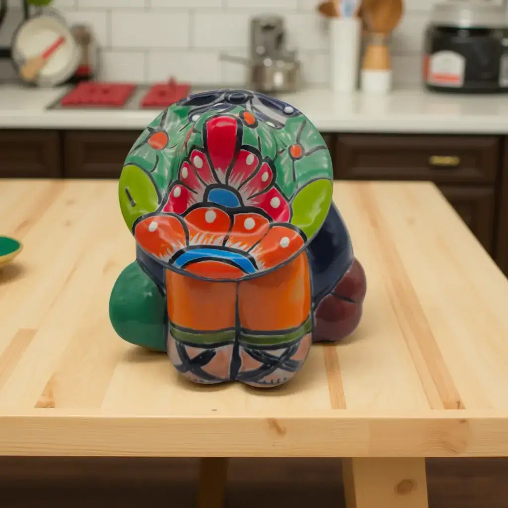 Figura de Talavera Panchito | Alfarería Mexicana Artesanal