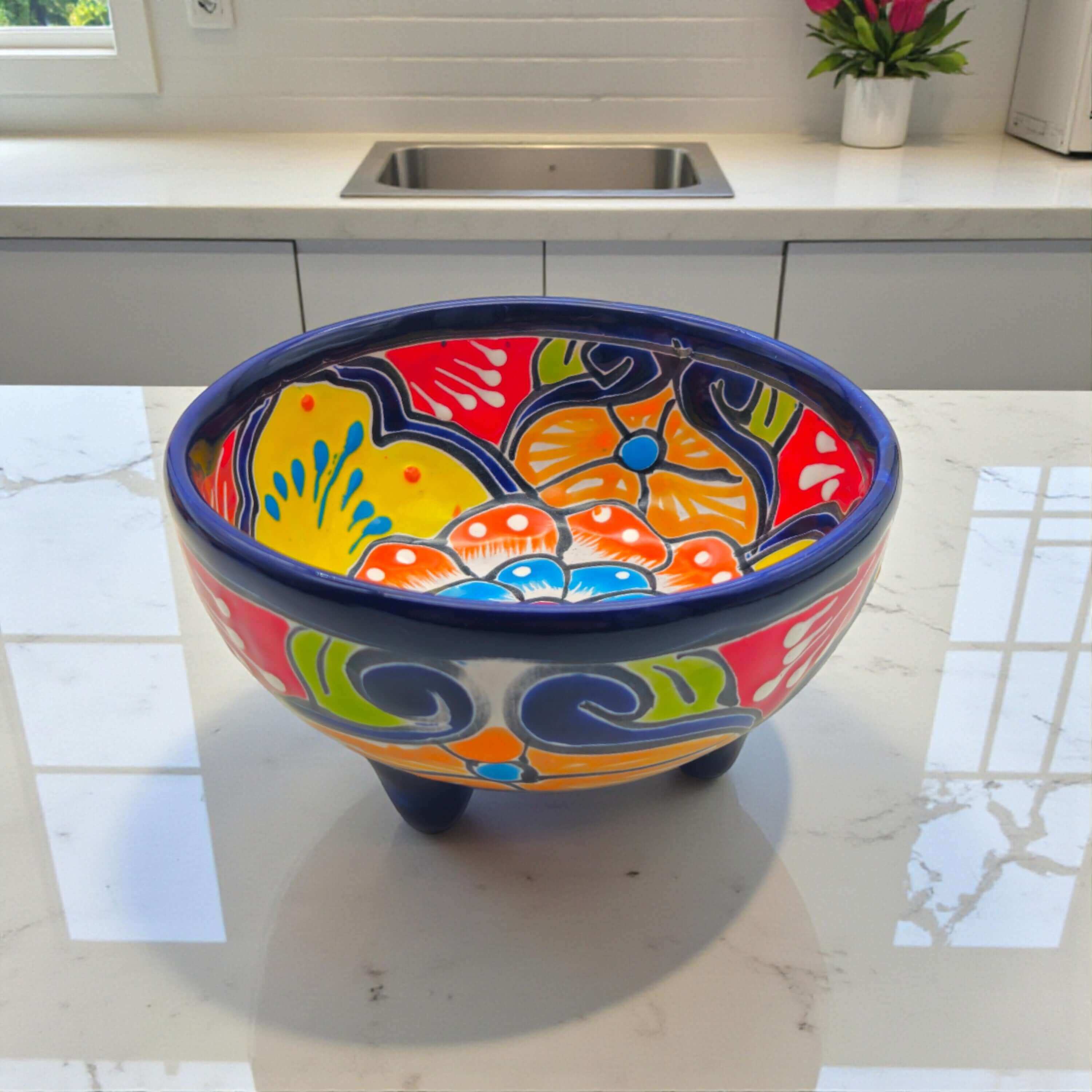 Talavera Salsa Bowl | Molcajete mexicano artesanal