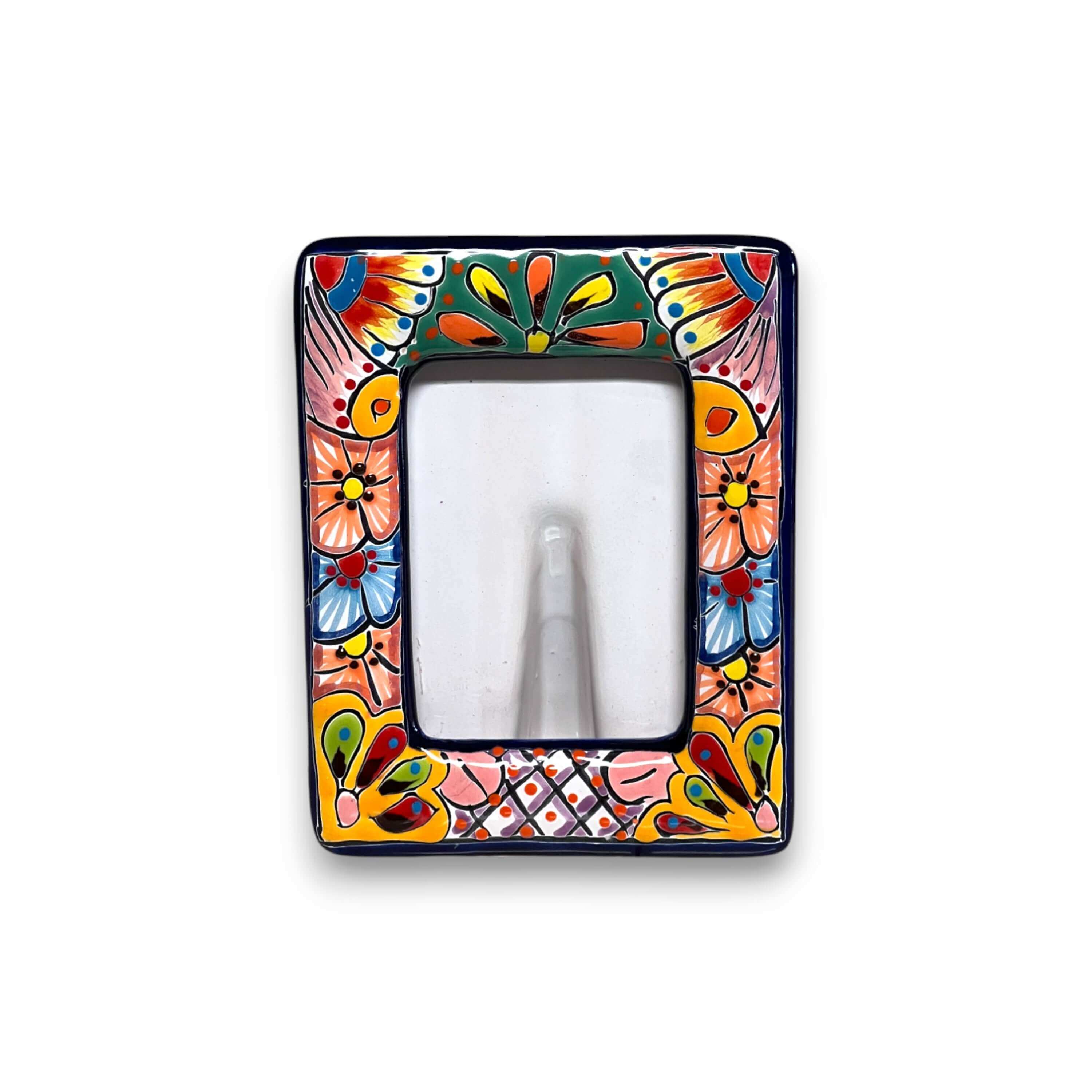 Talavera Picture Frame | Colorful Handcrafted Mexican Home Decor